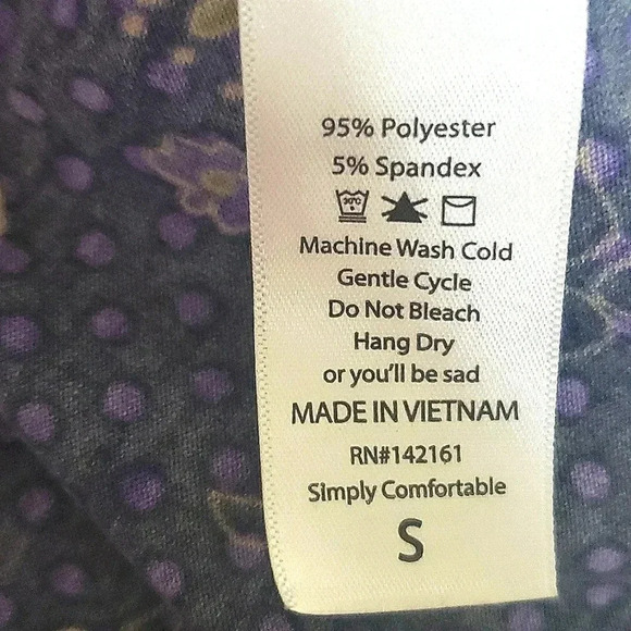 Disney Minnie Mouse Blue Pink Flower Stretch Pullover Midi Dress NWT - Picture 7 of 7